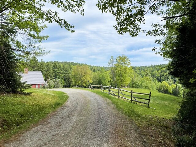 99 Angier Rd, Alna, ME 04535 - view of street featuring a view of trees