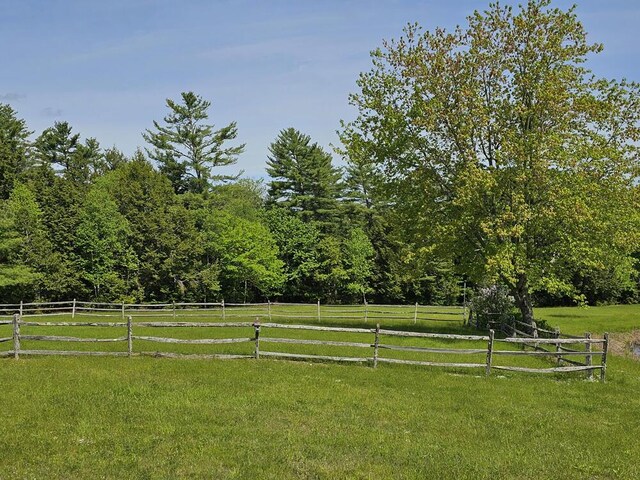 99 Angier Rd, Alna, ME 04535 - view of yard with a rural view