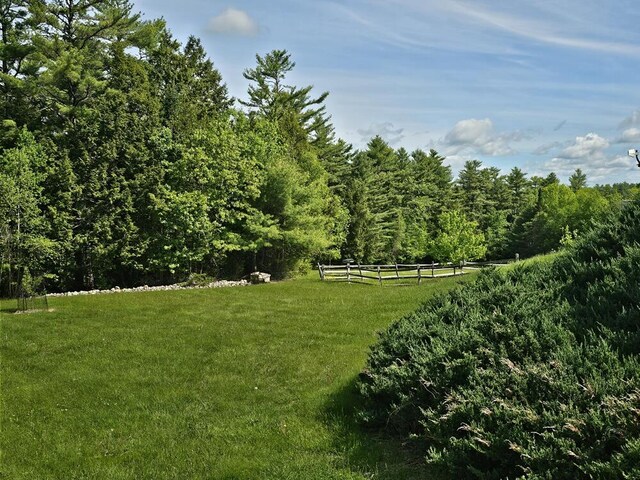 99 Angier Rd, Alna, ME 04535 - view of yard featuring a view of trees