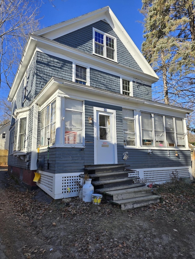 view of front facade