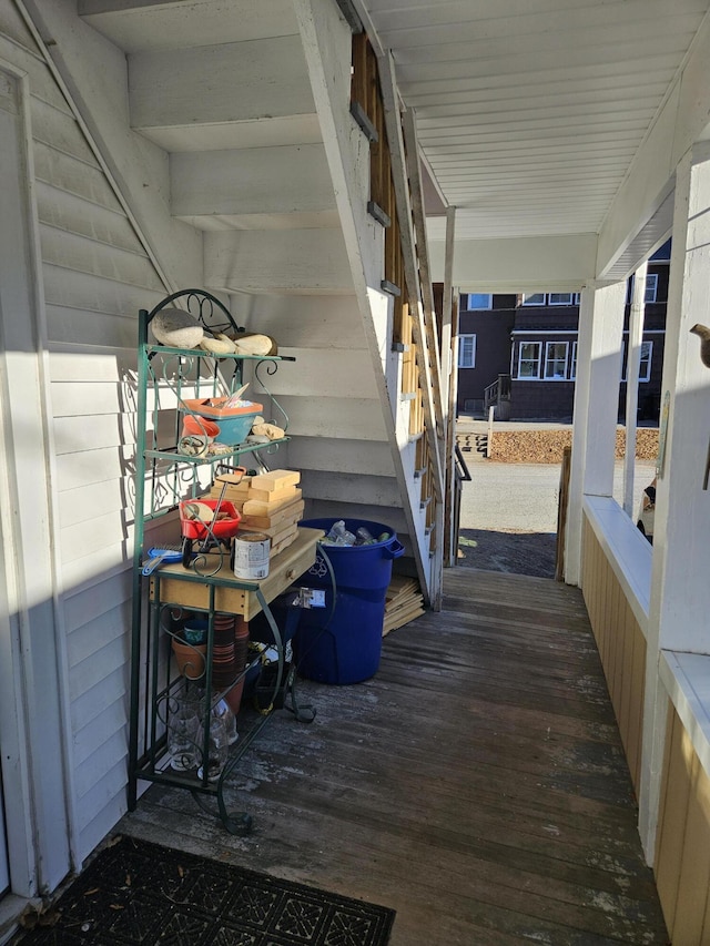 view of deck