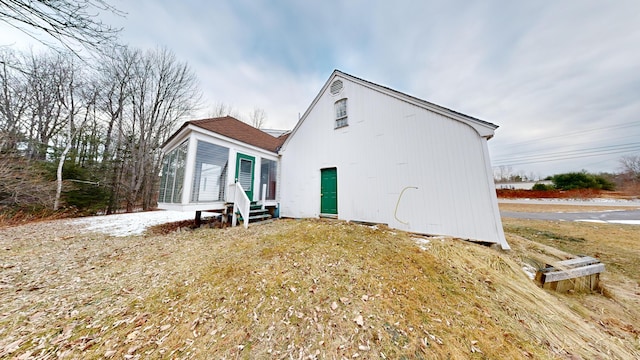 view of rear view of house