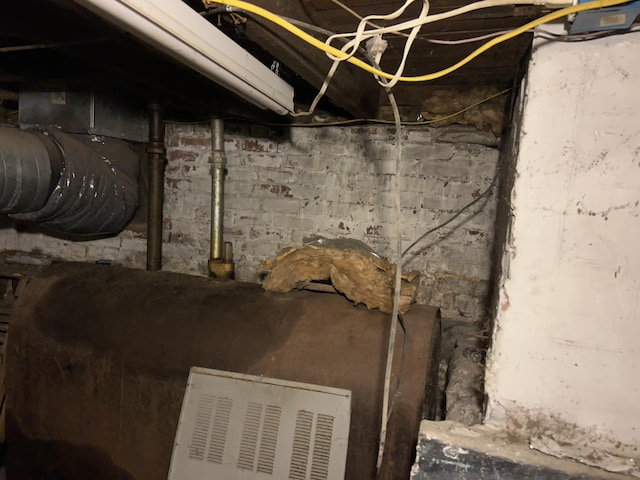 view of basement