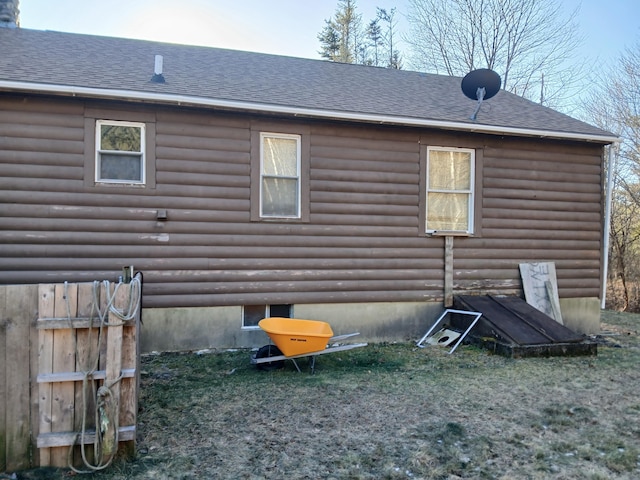 view of home's exterior