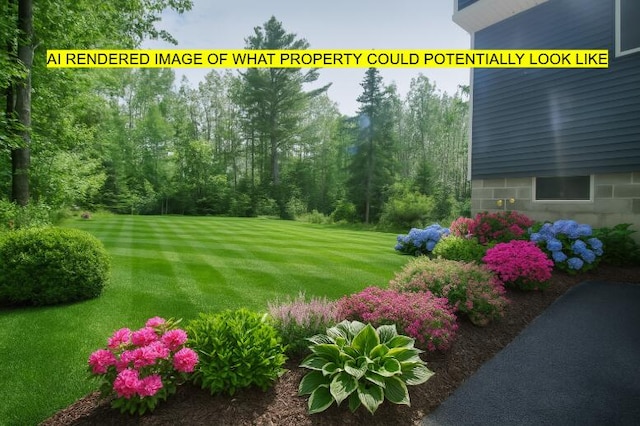 284 Flanders Pond Rd, Sullivan, ME 04664 - view of green lawn