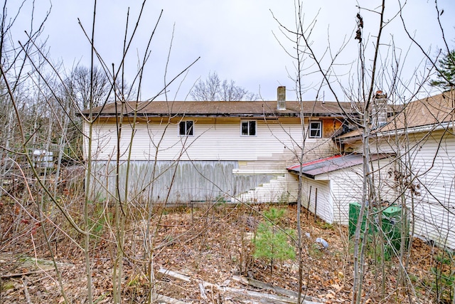 view of home's exterior