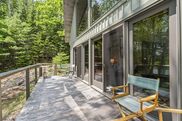 36 Storer Rd, Bremen, ME 04551 - view of deck