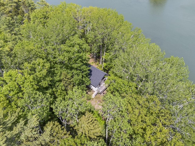 36 Storer Rd, Bremen, ME 04551 - view of subject property with a forest