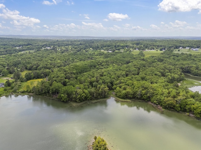 36 Storer Rd, Bremen, ME 04551 - bird's eye view of a heavily wooded area and a nearby body of water