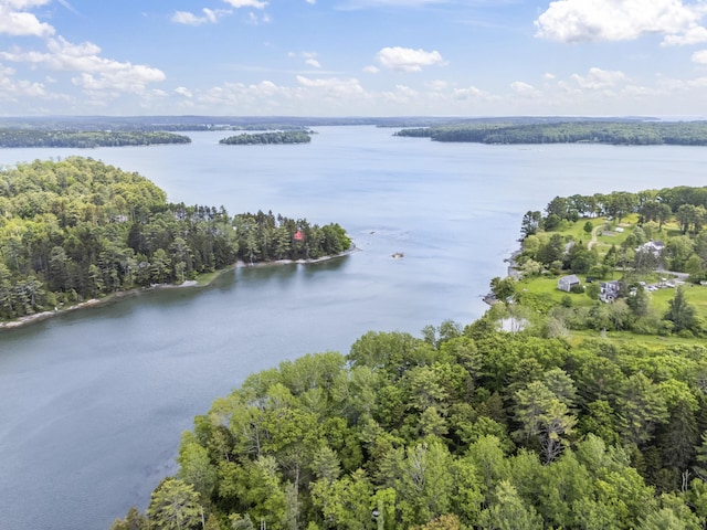 36 Storer Rd, Bremen, ME 04551 - drone / aerial view of a nearby body of water