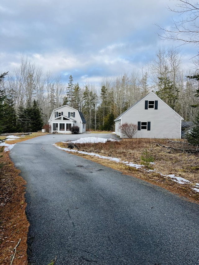 view of road