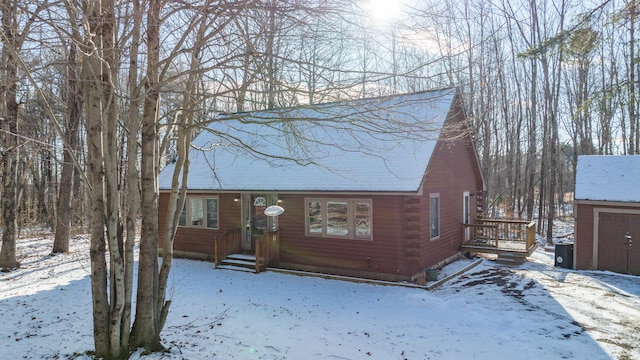 view of front of house