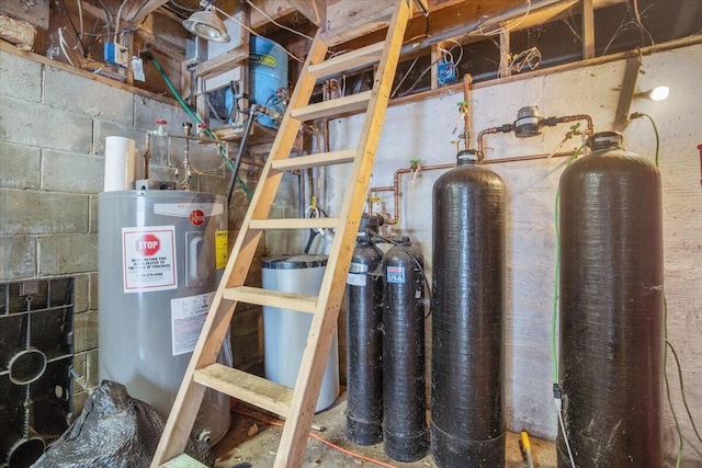 utilities with electric water heater