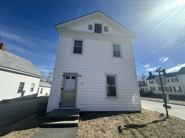 view of rear view of house