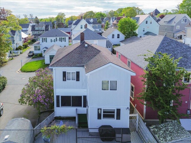 54 Greeley Ave, Bar Harbor, ME 04609 - aerial perspective of suburban area