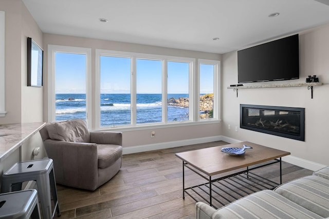 view of living room