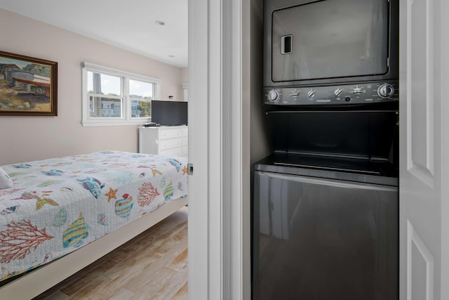 bedroom featuring hardwood / wood-style floors