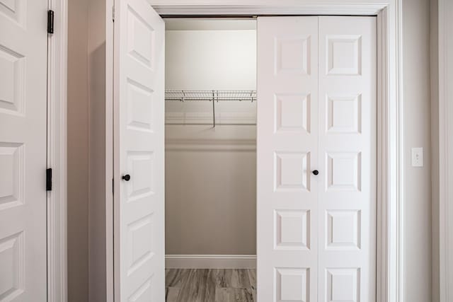 view of closet