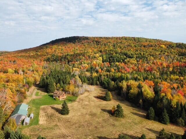 55 Brown Rd, Oakfield, ME 04763 - aerial view