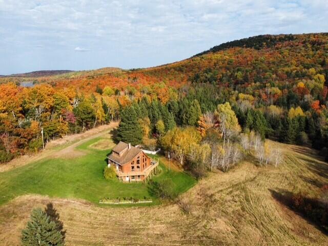 55 Brown Rd, Oakfield, ME 04763 - drone / aerial view