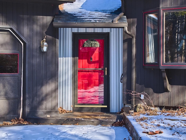 view of property entrance