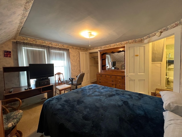 bedroom featuring carpet flooring