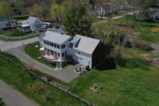 drone / aerial view