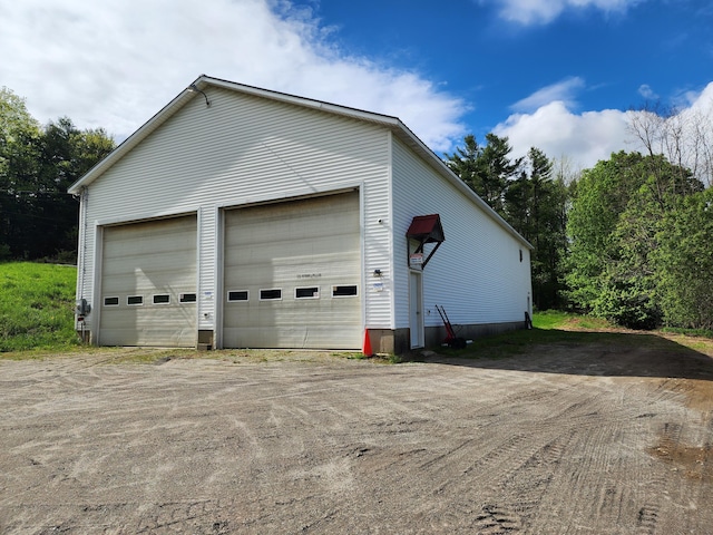 61 Hathaway Hill Rd, Livermore, ME 04253 - view of detached garage