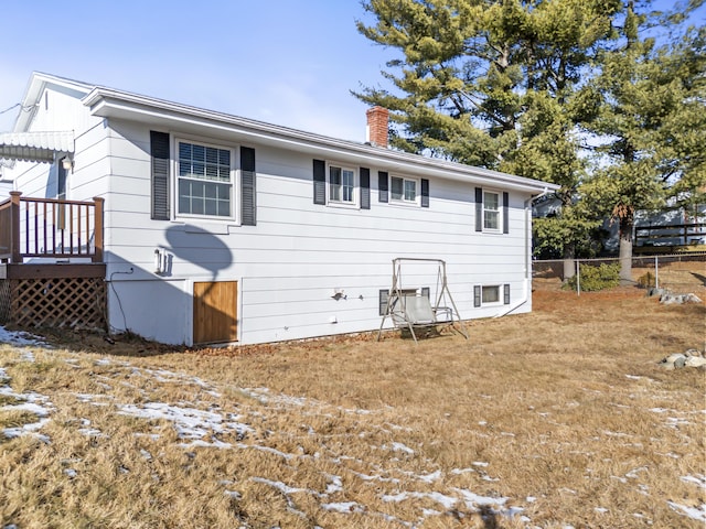 view of back of house