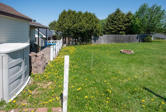186 Mountain View Ave, Madawaska, ME 04756 - view of yard