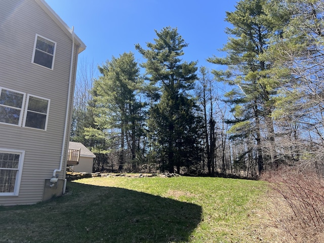 8 Pine Hill Dr, Belfast, ME 04915 - view of yard