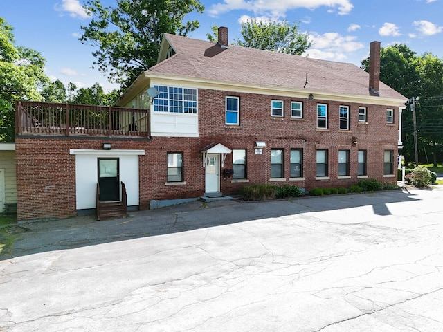 view of colonial house