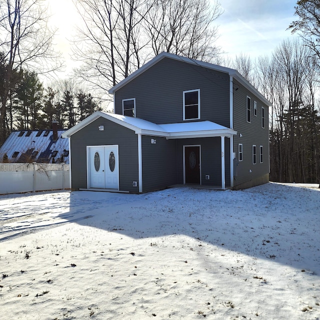 view of front of house