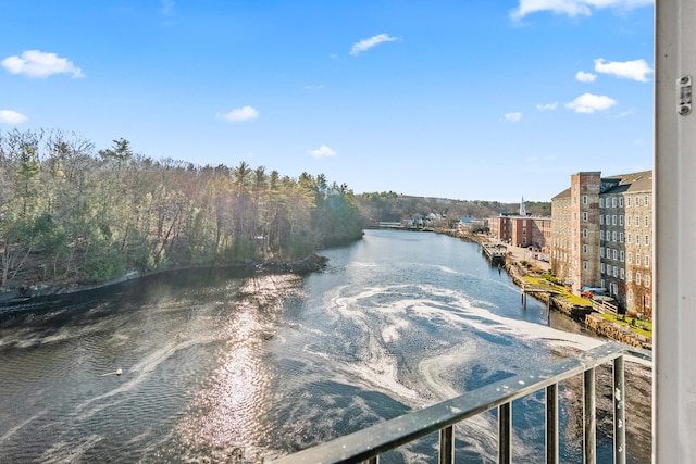 property view of water