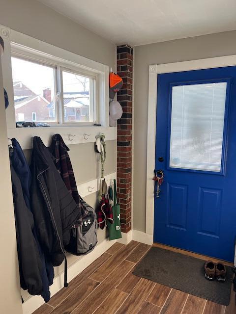 view of mudroom