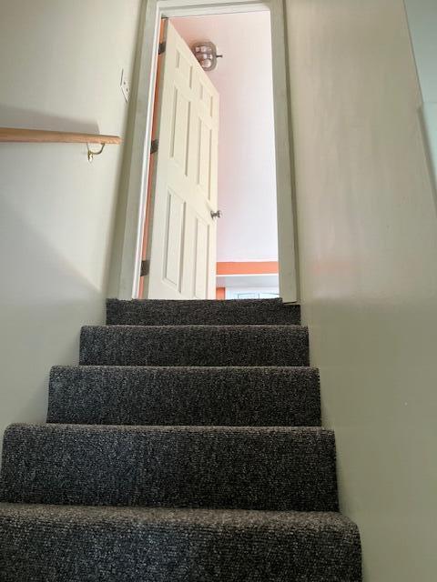 view of stairs