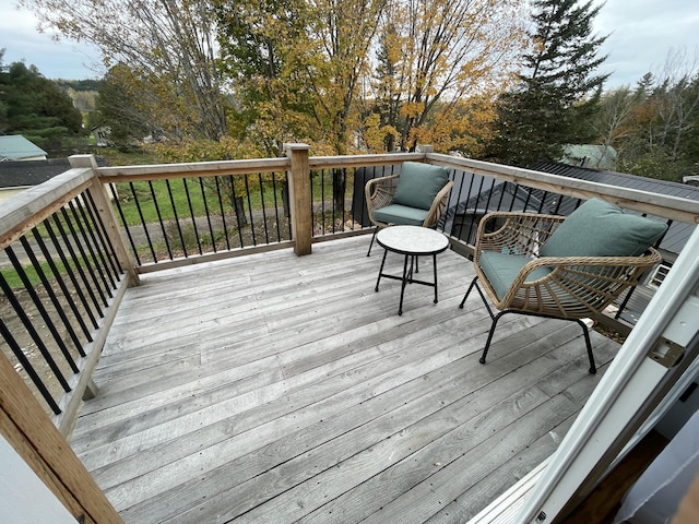 view of deck