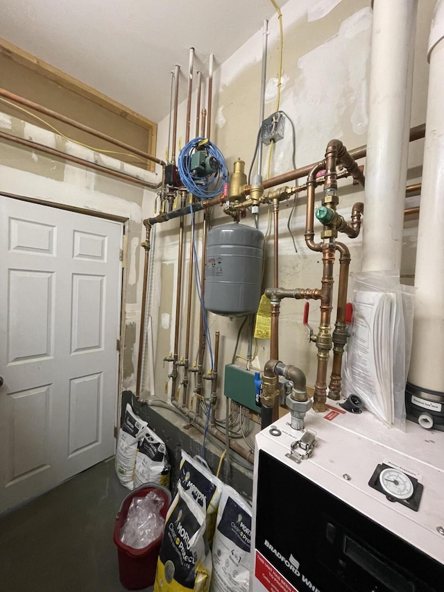 view of utility room
