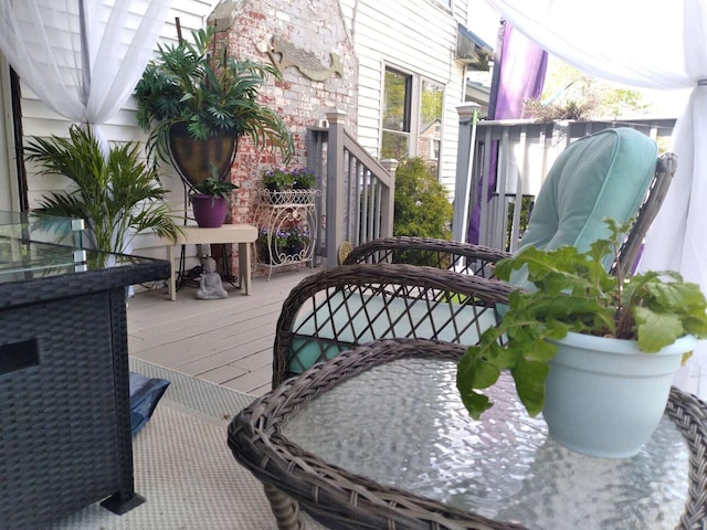 view of deck