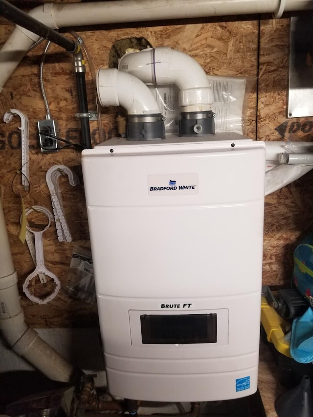 utilities featuring water heater