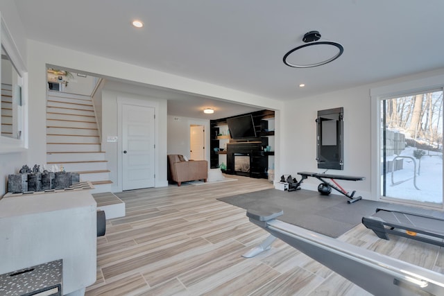 view of workout room