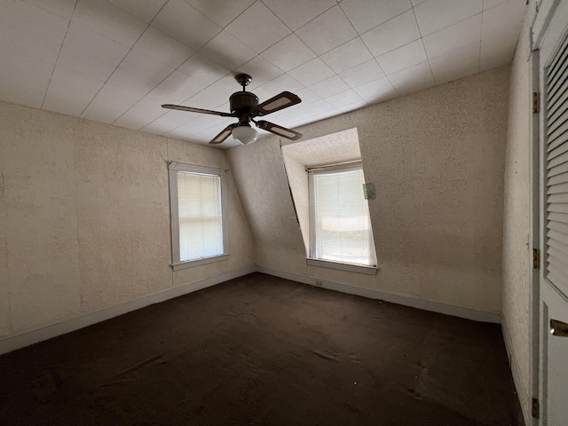 unfurnished room featuring ceiling fan