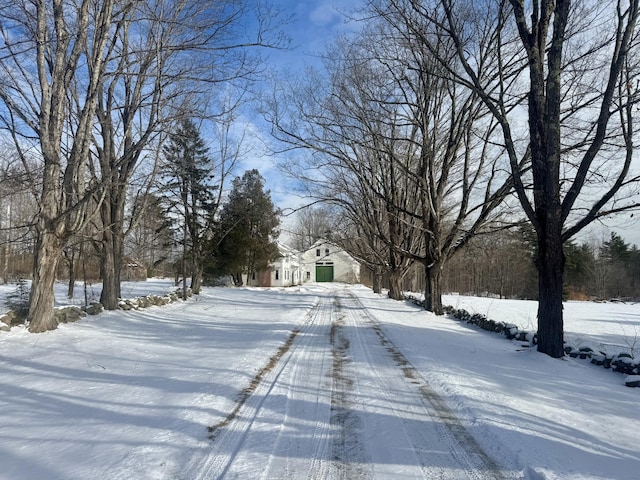 view of road