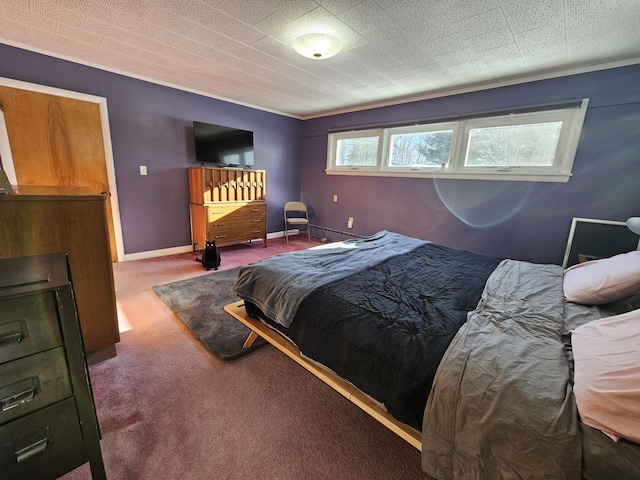 bedroom featuring carpet floors