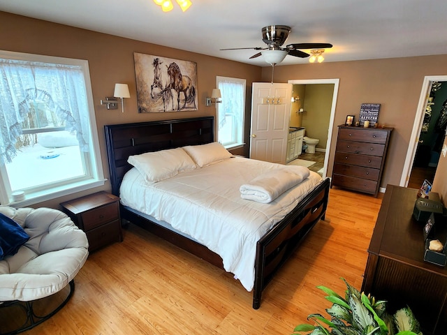 305 Fuller Rd, Easton, ME 04740 - bedroom featuring light wood-type flooring and ensuite bathroom