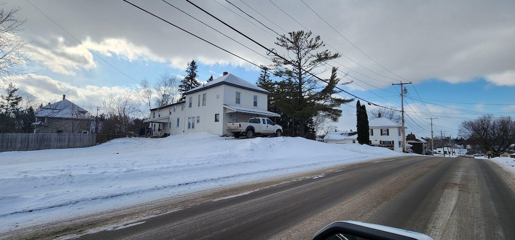 view of road