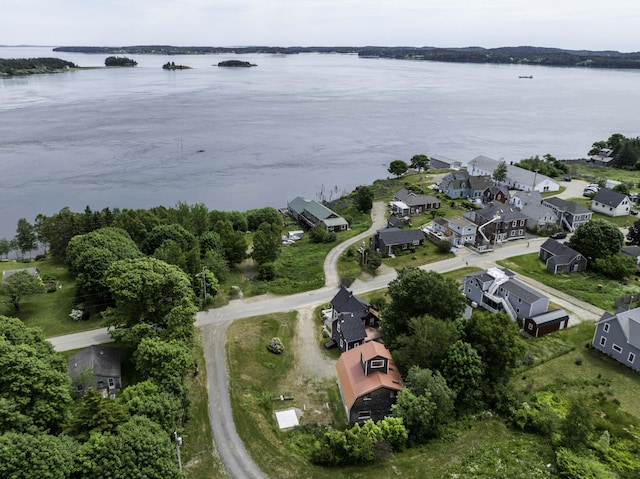 194 Water St, Eastport, ME 04631 - aerial overview of property's location with a nearby body of water and nearby suburban area