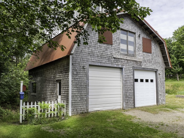 194 Water St, Eastport, ME 04631 - garage featuring a detached garage