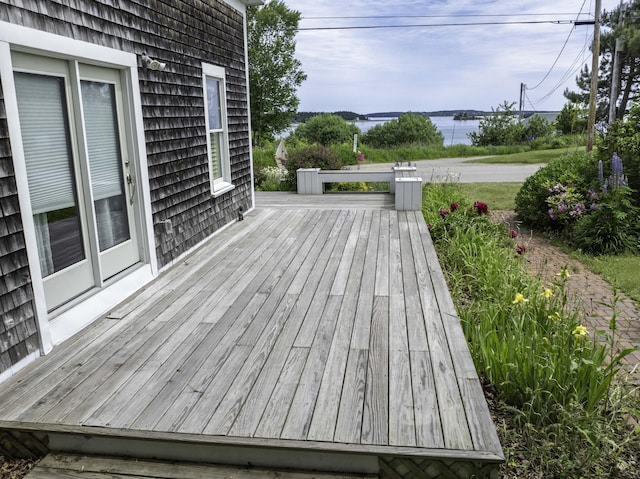 194 Water St, Eastport, ME 04631 - deck with a water view