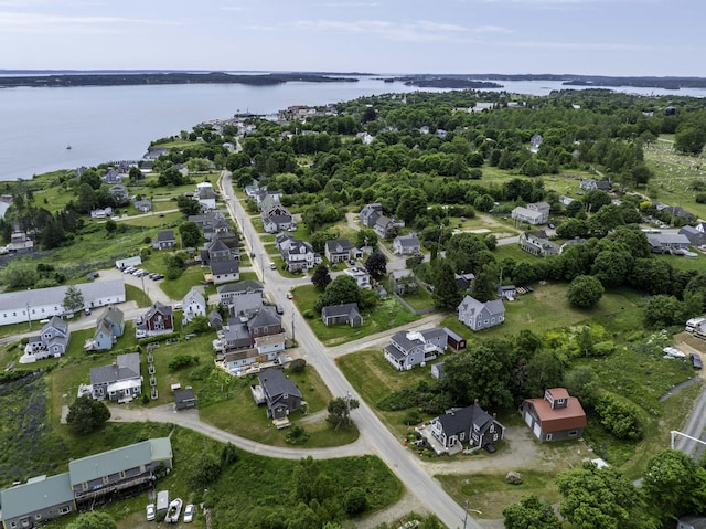 194 Water St, Eastport, ME 04631 - aerial overview of property's location with a nearby body of water and nearby suburban area